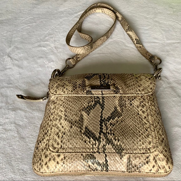 Cole Haan Handbags - COLE HAAN SNAKESKIN CROSSBODY